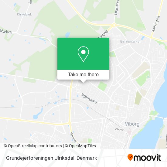 Grundejerforeningen Ulriksdal map