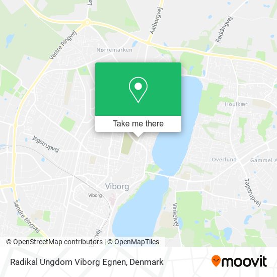 Radikal Ungdom Viborg Egnen map