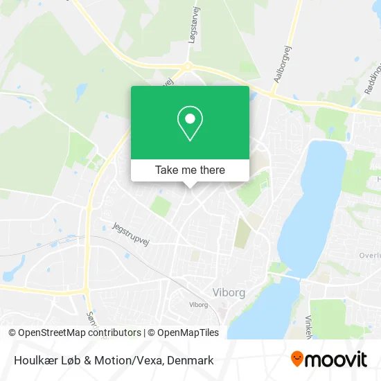 Houlkær Løb & Motion/Vexa map