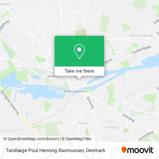 Tandlæge Poul Henning Rasmussen map