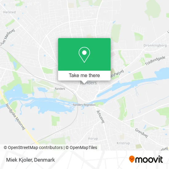 Miek Kjoler map