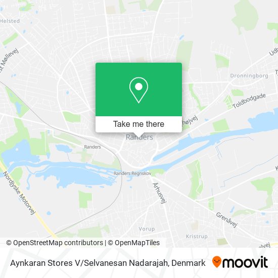 Aynkaran Stores V / Selvanesan Nadarajah map