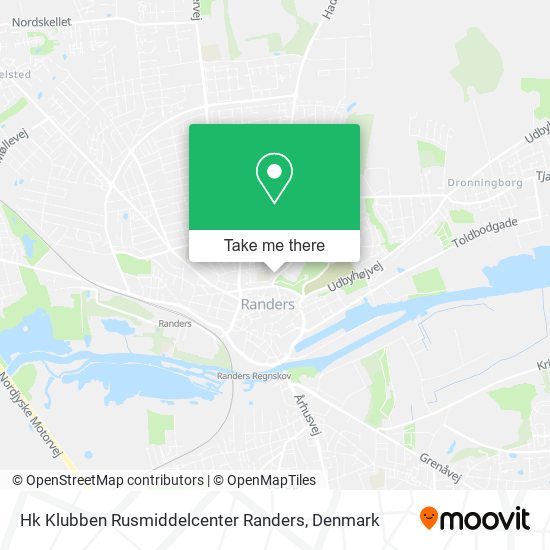 Hk Klubben Rusmiddelcenter Randers map