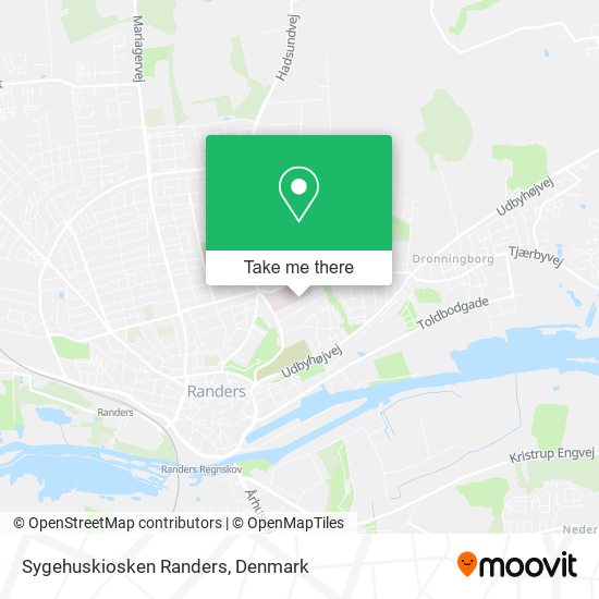 Sygehuskiosken Randers map