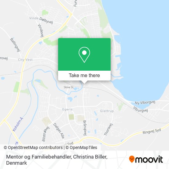 Mentor og Familiebehandler, Christina Biller map