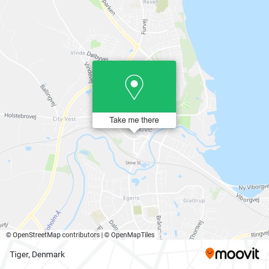 Tiger map