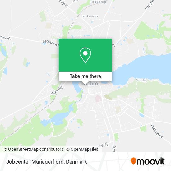 Jobcenter Mariagerfjord map