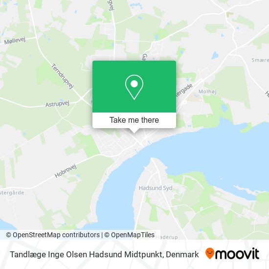 Tandlæge Inge Olsen Hadsund Midtpunkt map