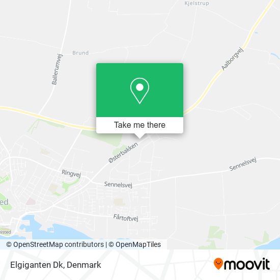 Elgiganten Dk map