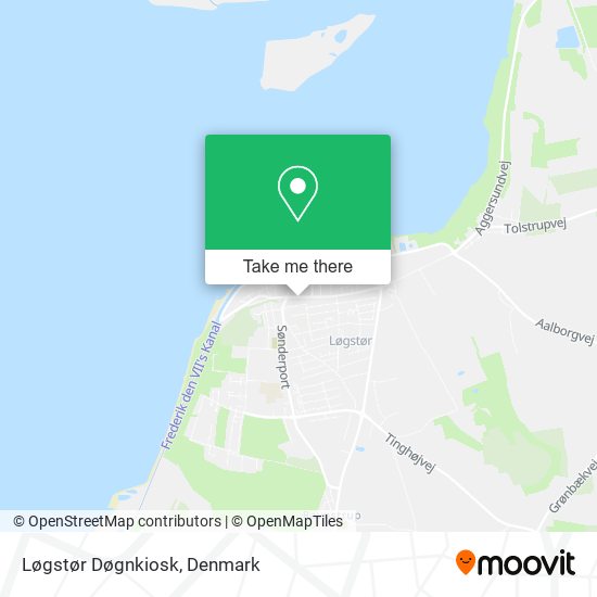 Løgstør Døgnkiosk map