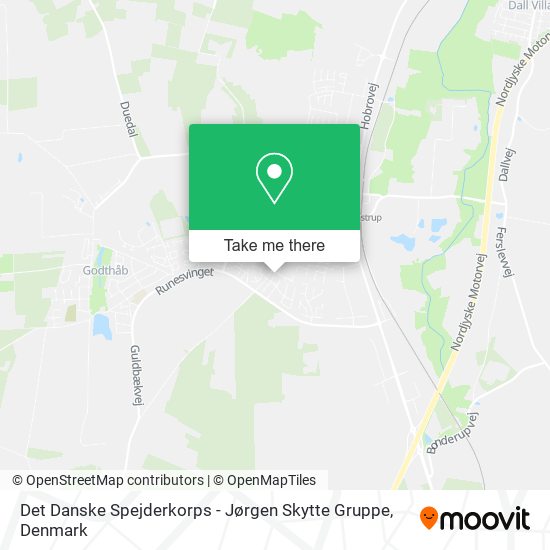 Det Danske Spejderkorps - Jørgen Skytte Gruppe map