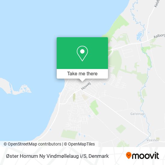 Øster Hornum Ny Vindmøllelaug i / S map
