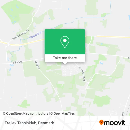 Frejlev Tennisklub map