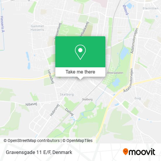 Gravensgade 11 E/F map