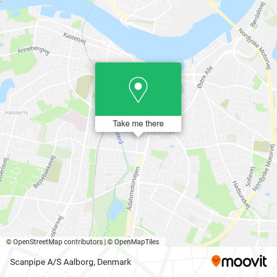 Scanpipe A/S Aalborg map