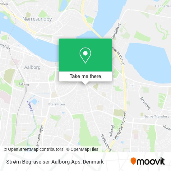 Strøm Begravelser Aalborg Aps map