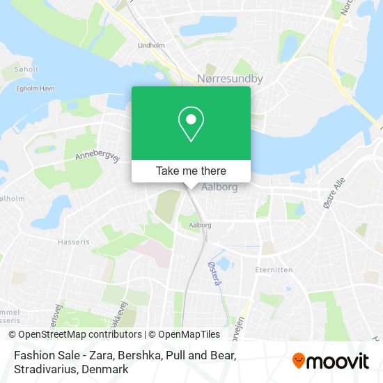 Fashion Sale - Zara, Bershka, Pull and Bear, Stradivarius map