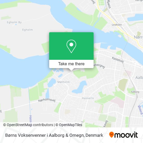 Børns Voksenvenner i Aalborg & Omegn map