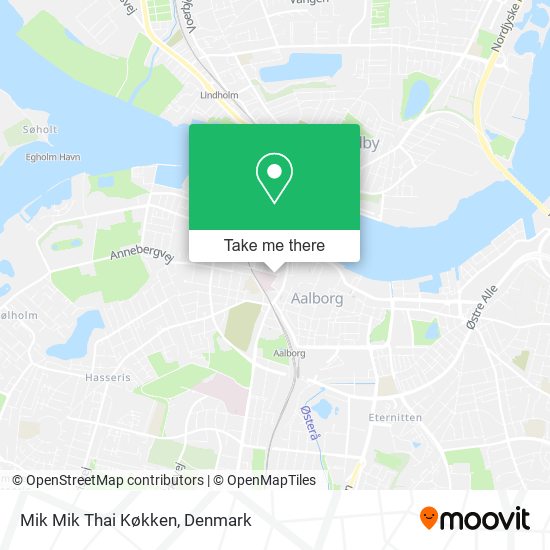 Mik Mik Thai Køkken map