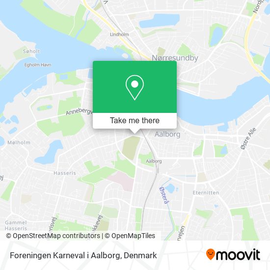 Foreningen Karneval i Aalborg map