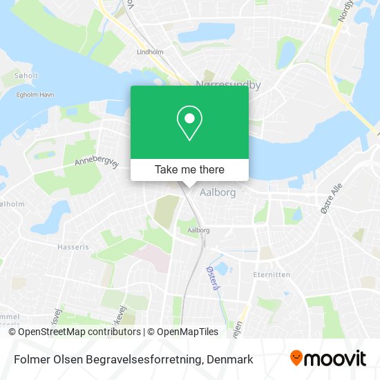 Folmer Olsen Begravelsesforretning map