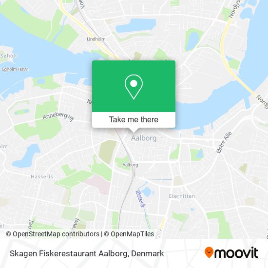 Skagen Fiskerestaurant Aalborg map