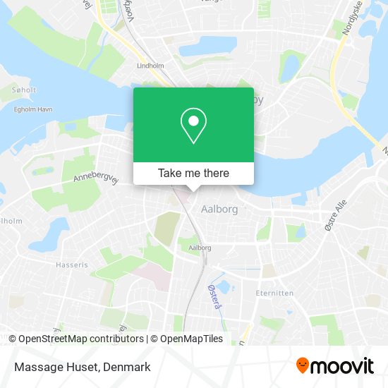 Massage Huset map