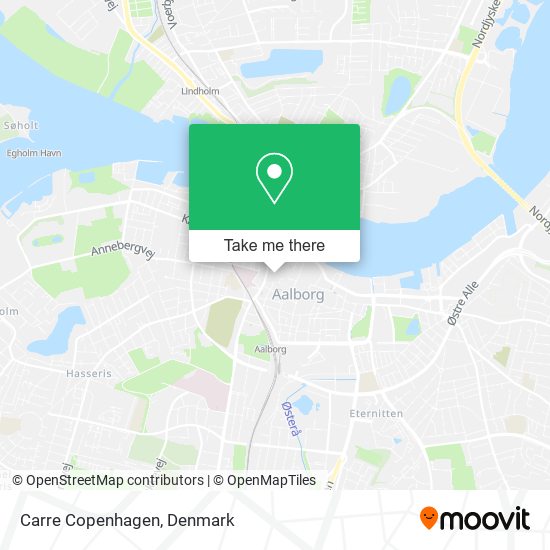 Carre Copenhagen map