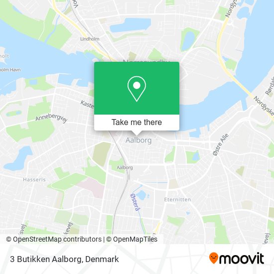3 Butikken Aalborg map