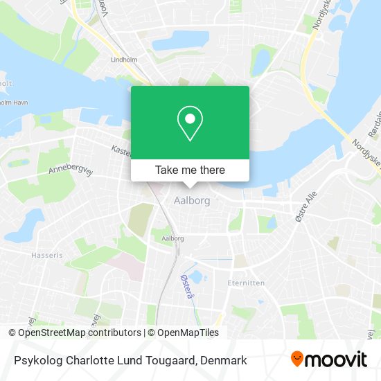 Psykolog Charlotte Lund Tougaard map