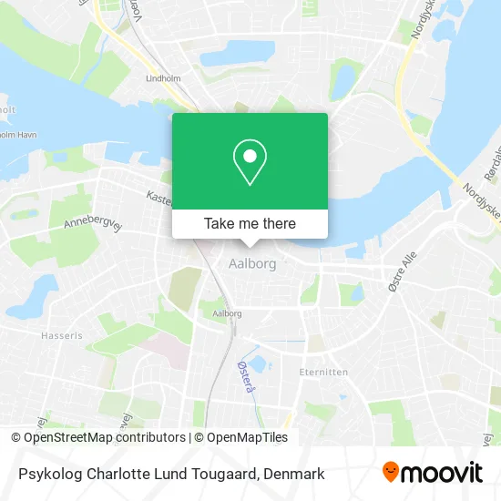 Psykolog Charlotte Lund Tougaard map