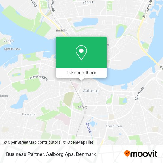 Business Partner, Aalborg Aps map