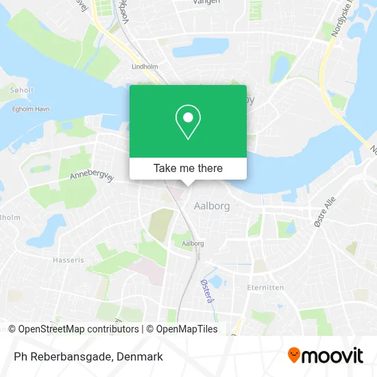 Ph Reberbansgade map