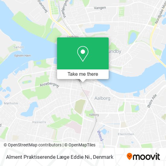 Alment Praktiserende Læge Eddie Ni. map