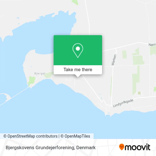 Bjergskovens Grundejerforening map