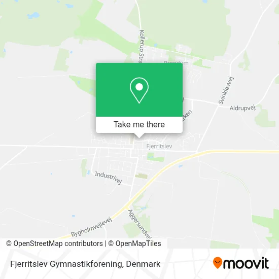 Fjerritslev Gymnastikforening map