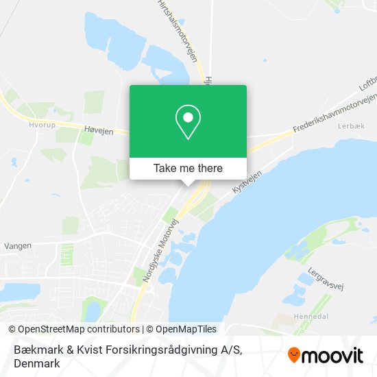 Bækmark & Kvist Forsikringsrådgivning A / S map