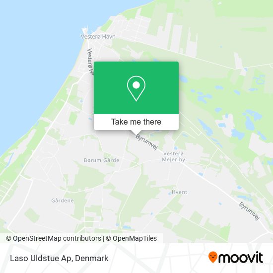 Laso Uldstue Ap map