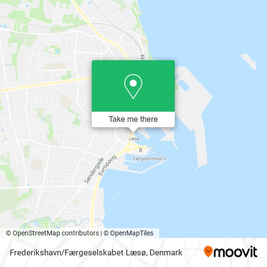 Frederikshavn / Færgeselskabet Læsø map