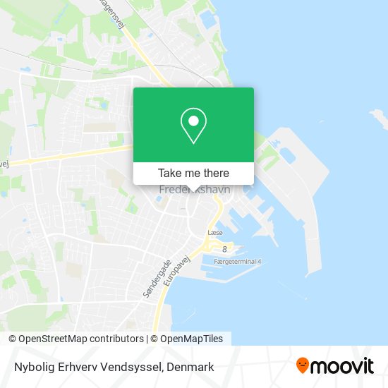 Nybolig Erhverv Vendsyssel map