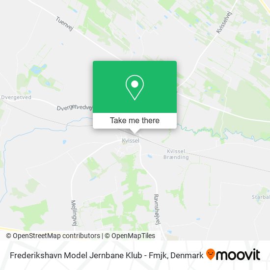 Frederikshavn Model Jernbane Klub - Fmjk map