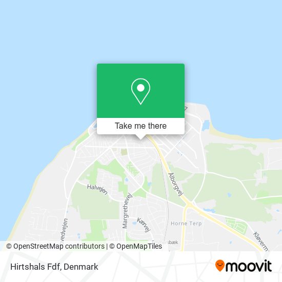 Hirtshals Fdf map