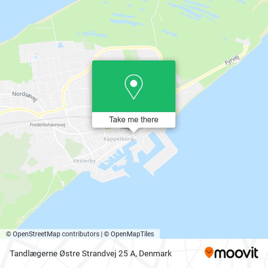 Tandlægerne Østre Strandvej 25 A map