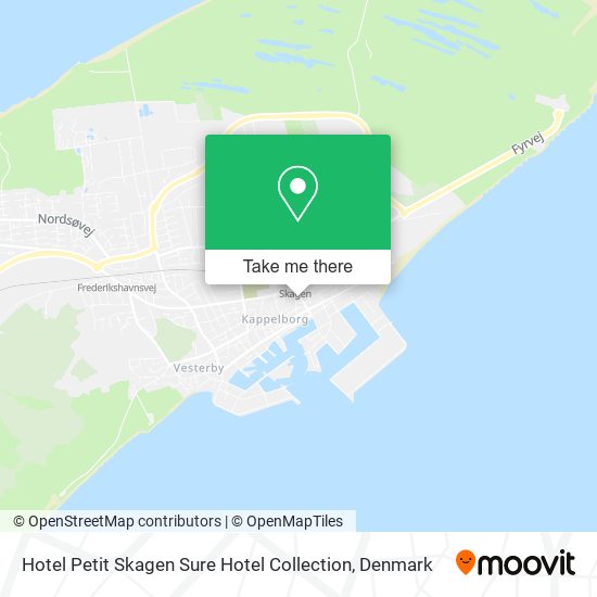Hotel Petit Skagen Sure Hotel Collection map