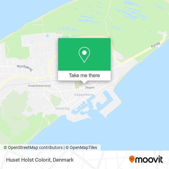 Huset Holst Colorit map