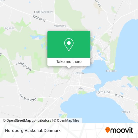 Nordborg Vaskehal map