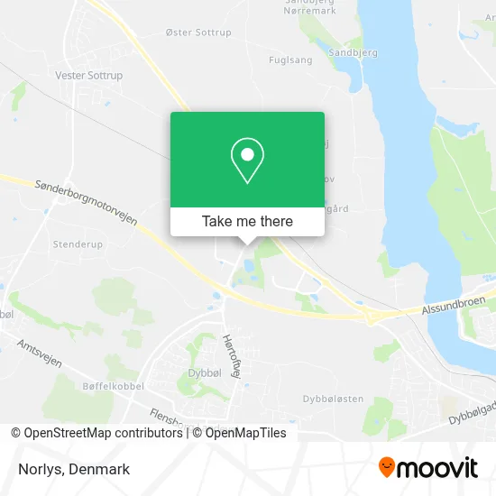 Norlys map