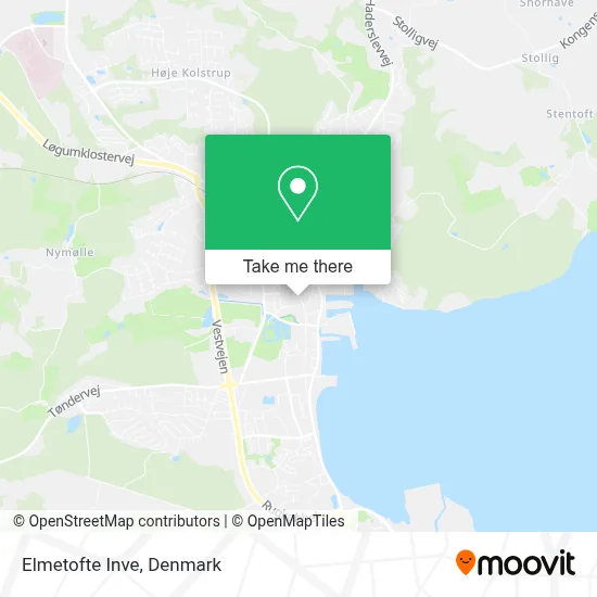 Elmetofte Inve map