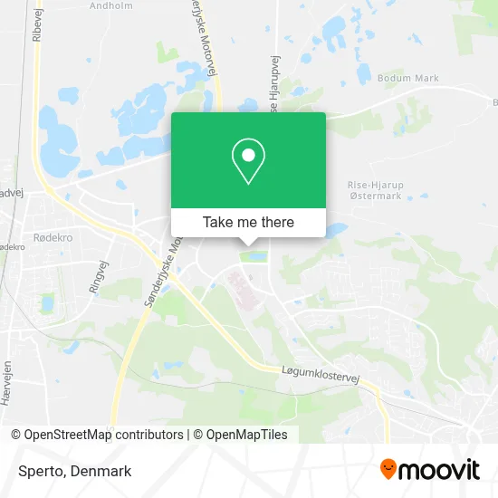 Sperto map