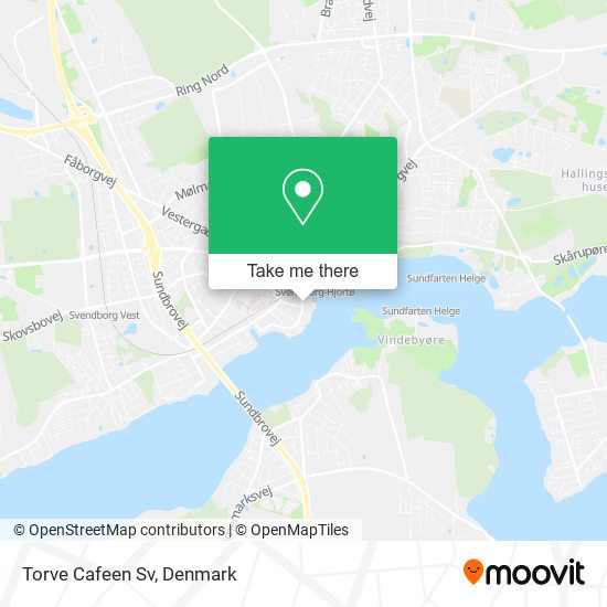 Torve Cafeen Sv map